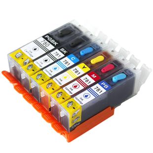 适用佳能Canon TS9570 TS9170 TS8270 8370 6370 TS8170 TS707 TR8570打印机墨盒PGI780XL CLI-781填充墨盒