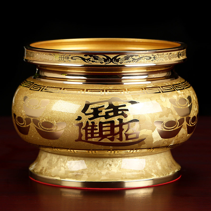 台湾结晶招财进宝佛具用品香炉