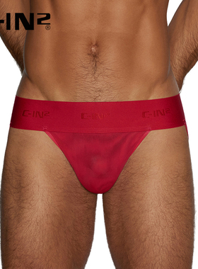 C-IN2新品男式丁字裤网纱弹力提臀U凸低腰性感双丁裤男5725FA