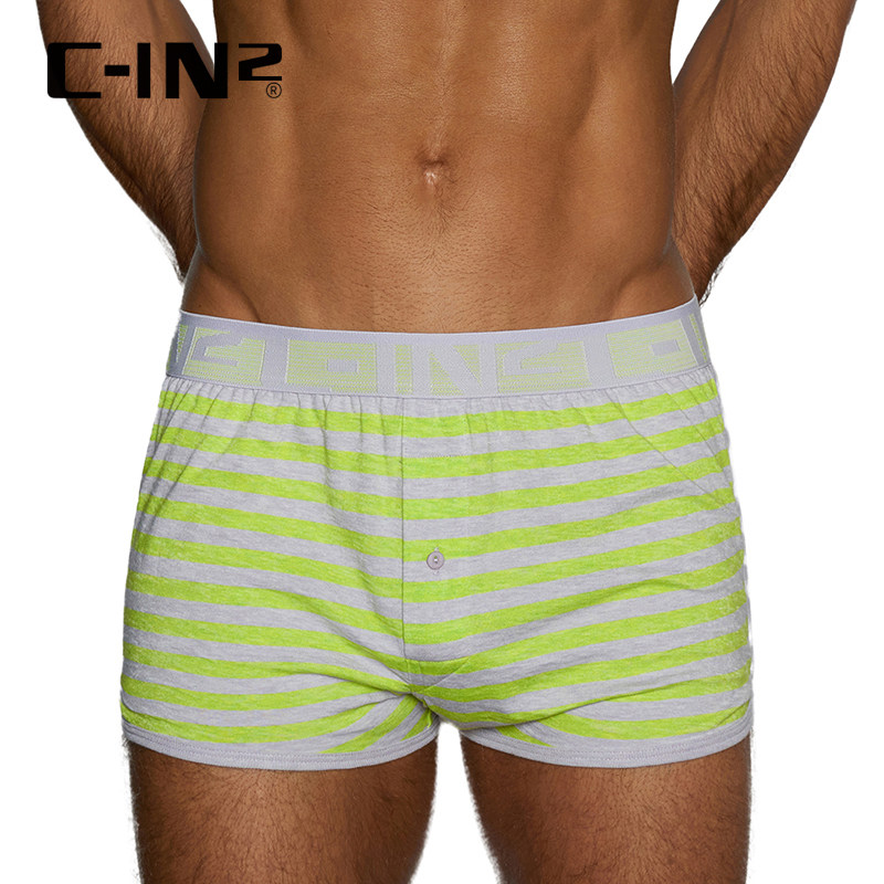 CIN2新品男士棉涤纶短裤宽松轻薄透气居家不勒腿阿罗裤1919RT,女士内衣/男士内衣/家居服,男阿罗裤,淘宝优惠券,粉丝福利购,淘宝优惠卷