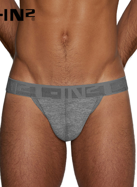 C-IN2新品男士露臀丁字裤棉质U凸性感低腰提臀单丁裤男1902FC