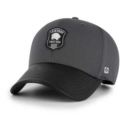 lackpard加宽帽檐显脸小棒球帽大头围加大加深鸭舌帽硬顶帽子男士