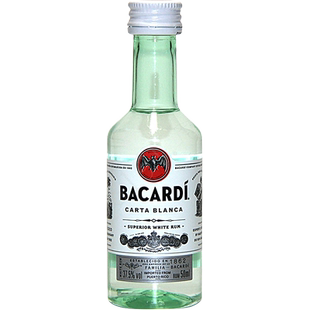 百利百加得君度小酒版伏特加威士忌朗姆酒50ml酒伴酒办便利店调酒