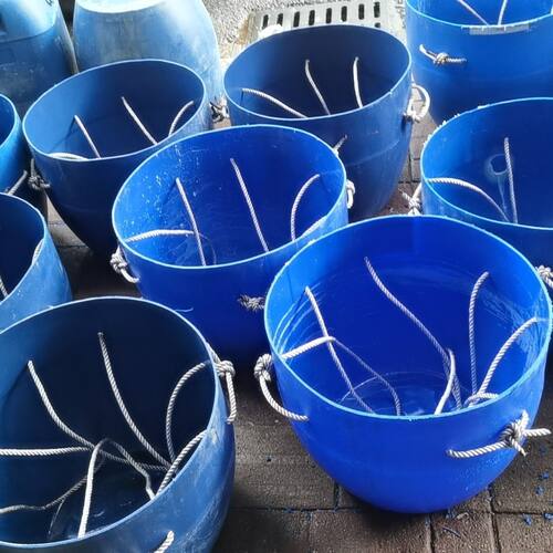 加厚特耐磨塑料泥桶灰孔