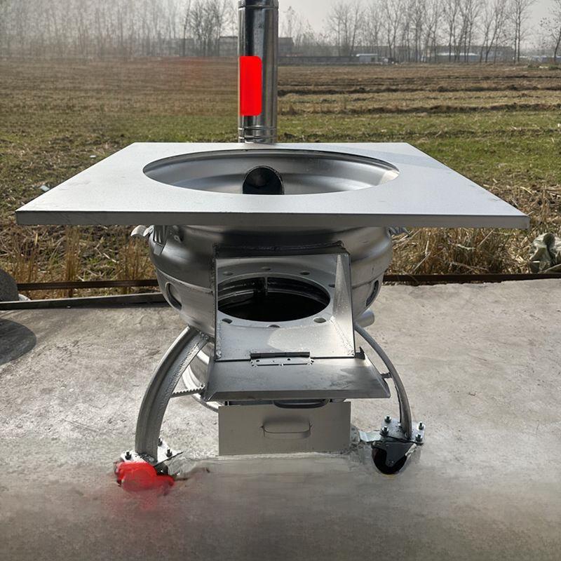 农村柴火炉加厚特厚旧轮