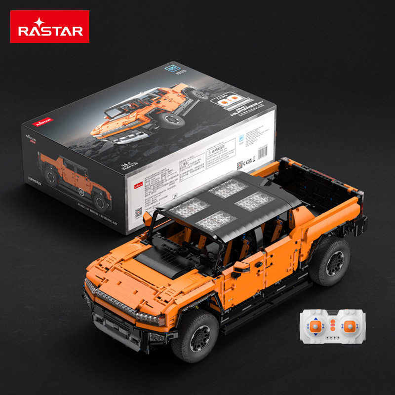 RASTAR星辉越野大号悍马积木车模益智拼装玩具 机械组装模型摆件