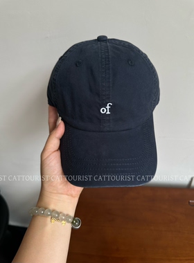 CAT TOURIST 2026新款秋季复古做旧水洗老棒球帽子男女弯檐鸭舌帽