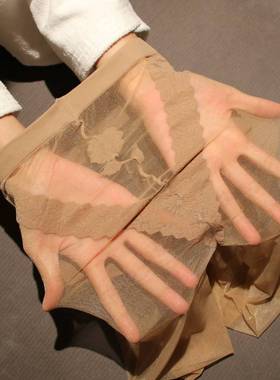 8870爱心屯玫瑰连裤袜咖啡色性感丝滑丝袜脚尖蕾丝加固修身提臀