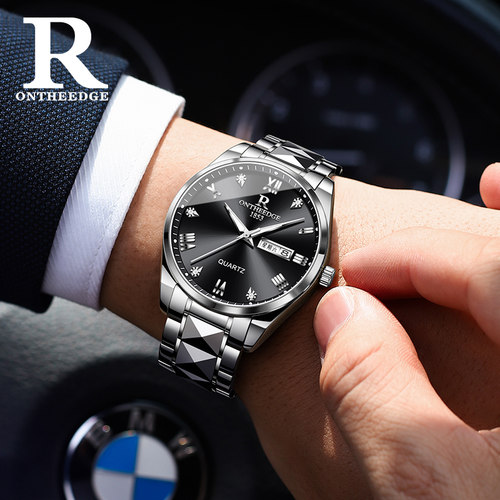 瑞士防水商务机械表男款腕表新款