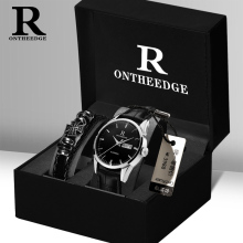 手表男士机械瑞士简约正品品牌防水瑞士石英表皮带男男款腕表十大