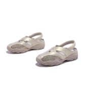 镂空真皮透气编织一脚蹬女凉鞋 百搭户外软底轻便鞋 2025夏季 新款