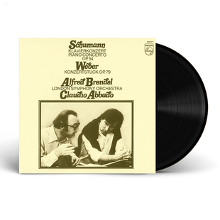 阿尔弗雷德布伦德尔&阿巴多LP黑胶唱片 Op.54 舒曼 钢琴协奏曲