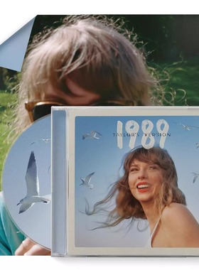 原装进口 泰勒斯威夫特 1989 重录版CD唱片+歌词本 蓝色 5597656