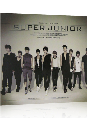 正版 Super Junior专辑 BONAMANA 美人啊CD+歌词本 （改版）