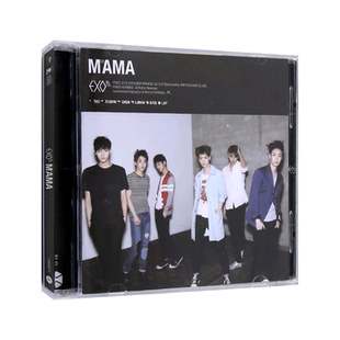 现货EXO-M 1st Mini Album MAMA 专辑CD光盘+歌词写真本+签名小卡