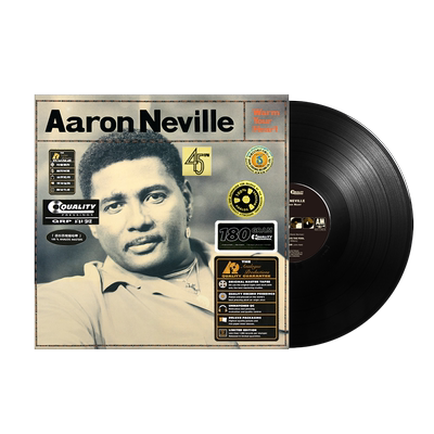 正版阿隆尼维尔/Aaron Neville 温暖你的心 LP黑胶唱片(2碟)