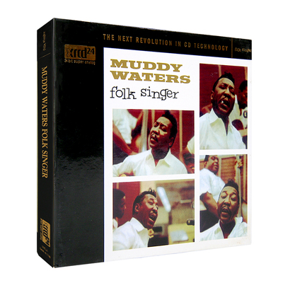 正版唱片 Muddy Waters/穆迪·沃特斯 Folk Singer 进口CD+歌词本