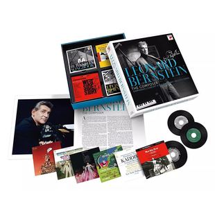 交响曲＆协奏曲精选25CD唱片 诞辰100周年纪念 作曲大师 伯恩斯坦