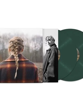 【原装进口】泰勒斯威夫特 永恒故事 EVERMORE 绿胶2LP黑胶唱片