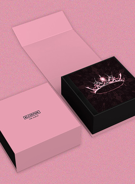 正版唱片 BLACKPINK/粉墨新专辑 THE ALBUM 版本2 CD光盘+写真