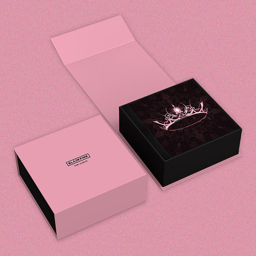 正版唱片 BLACKPINK/粉墨新专辑 THE ALBUM 版本2 CD光盘+写真
