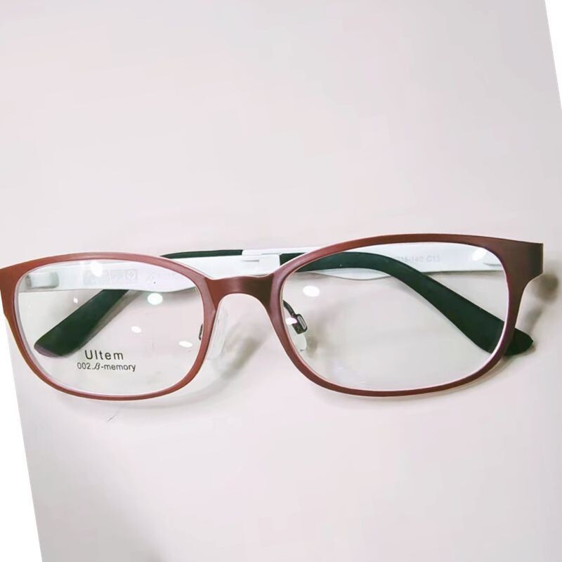 时尚塑钢男女全框镜架超轻盈结实耐用时尚中青年51宽钨钛镜框多色