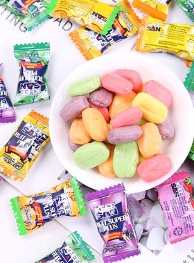 Fruit Plus马来西亚果超软糖水果糖果果汁软糖500g包邮