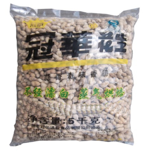 蒜香味咸脆5000g 冠华蒜香花生奇味香脆花生 原包装 正品 包 包邮