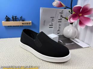 金轩儿老北京布鞋春季男士加厚底轻便柔软舒服