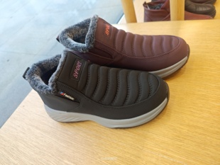 舒云老北京布鞋女士冬季棉鞋一脚蹬轻便柔软舒服保暖