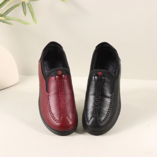 舒云老北京布鞋女士冬季新款2023保暖加绒二棉时尚妈鞋防滑971263