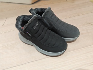 舒云老北京布鞋男士棉鞋轻便柔软休闲厚毛保暖997810