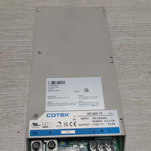 可议价台湾协欣COTEK电源AE-800-15，输入100-240