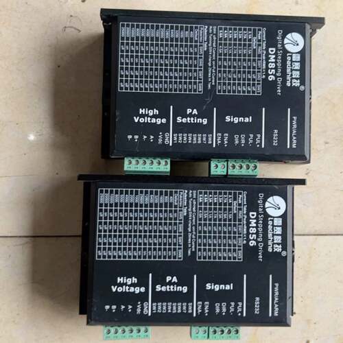 可议价DM856步进驱动器，2个，成色如图，，需要