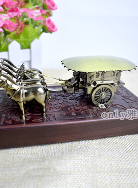 兵马俑秦皇铜车马摆件中国风特色礼品工艺品送礼西安旅游纪念品