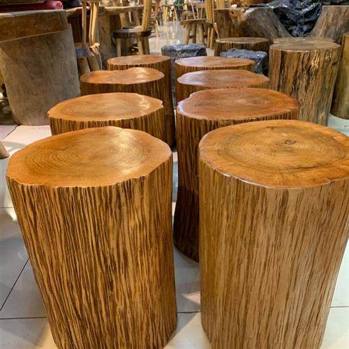 天然木墩天然树桩根雕凳子原木茶几原木花架根雕底座木头凳换鞋凳
