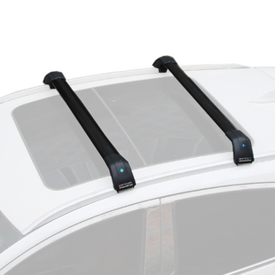 奥迪e-tron车顶横杠行李架载重横梁支架铝合金带锁免打孔安装改装