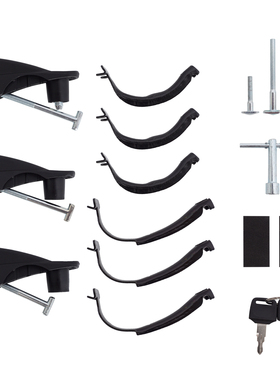 自行车架591配件34358 34368车顶单车架汽车固定配件T型螺丝车架