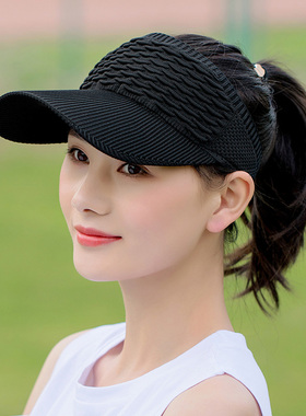 帽子女夏季韩版鸭舌帽简约纯色潮