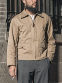 工作外套AN 421A夏季 恶犬Bronson 飞行服夹克 纯棉单层短款