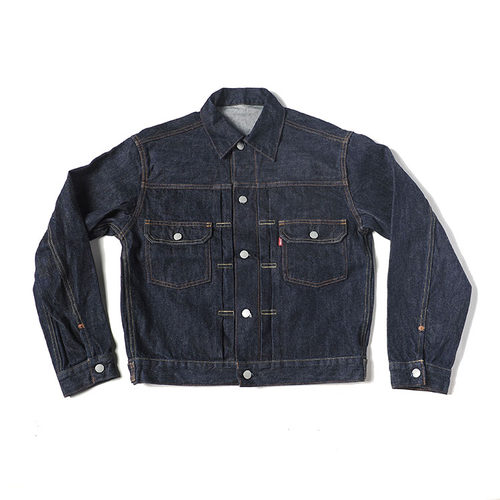 SAMPLE 807XX 38码=M 赤耳丹宁二代样板牛仔夹克  已洗水