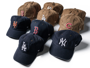 NY棒球帽 LA洛杉矶波士顿红袜队 卡哈德 联名款 帆布鸭舌帽子CAR1