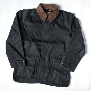 薄羊毛内胆 黑色夹克 非油蜡夹克 帆布猎装 瑕疵B品