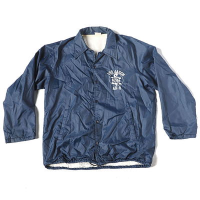 古着USS舰艇JASON尼龙教练夹克