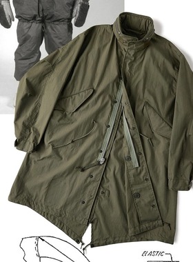 恶犬BRONSON M65 PARKA测试型样品派克大衣MOD轻薄防水户外外套