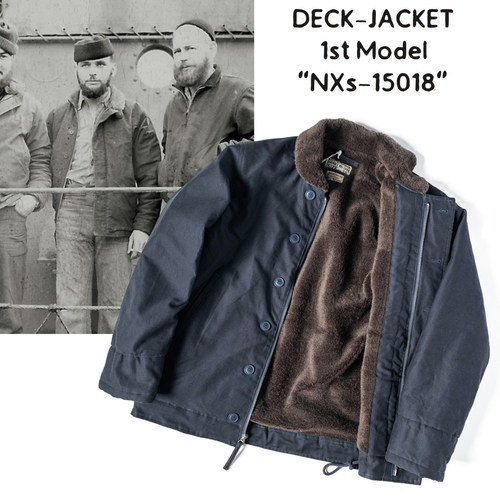 USNAVY蓝色海军甲板服DECKN-1