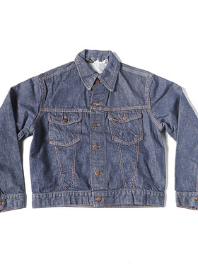 70年代 古着 ROEBUCKS SEARS 海格力斯 赤耳丹宁牛仔夹克短款