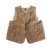 ENGINEER GARMENTS VEST 日产 狩猎户外马甲 灯芯绒马甲