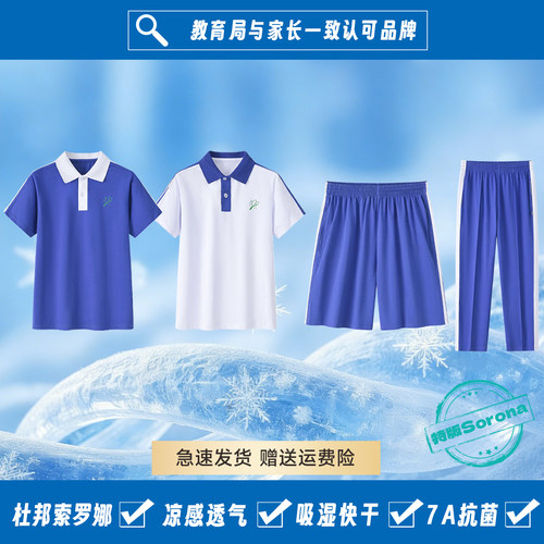 特版深圳校服Sorona冰感棉t短袖