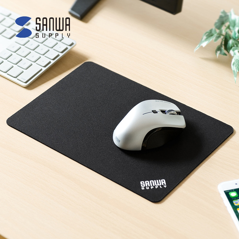 日本SANWA 鼠标垫 电脑办公家用游戏垫 薄型创意时尚 防滑鼠标垫